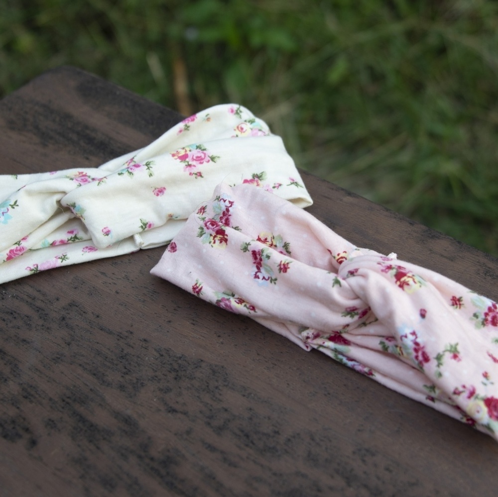 Floral Headbands Stretchy